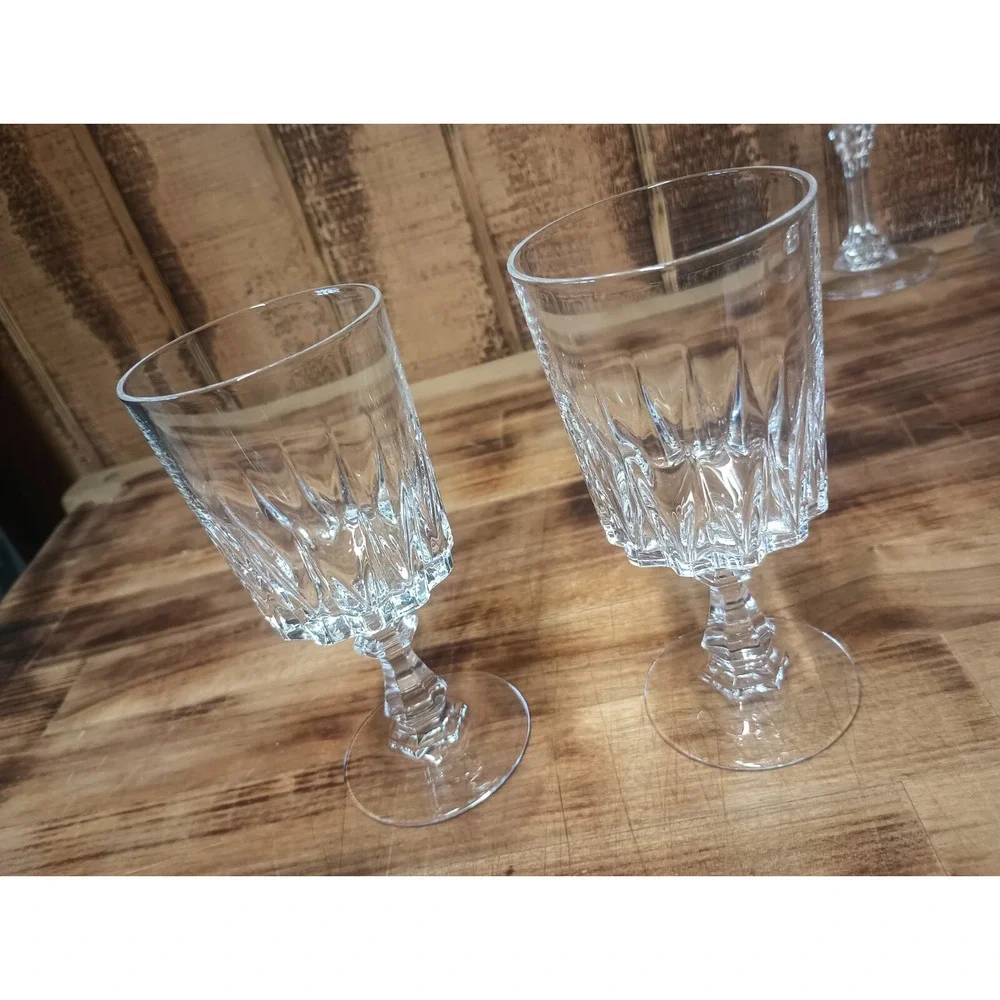 Crystal Water Goblets,‎ European Crystal. Classic Elegance